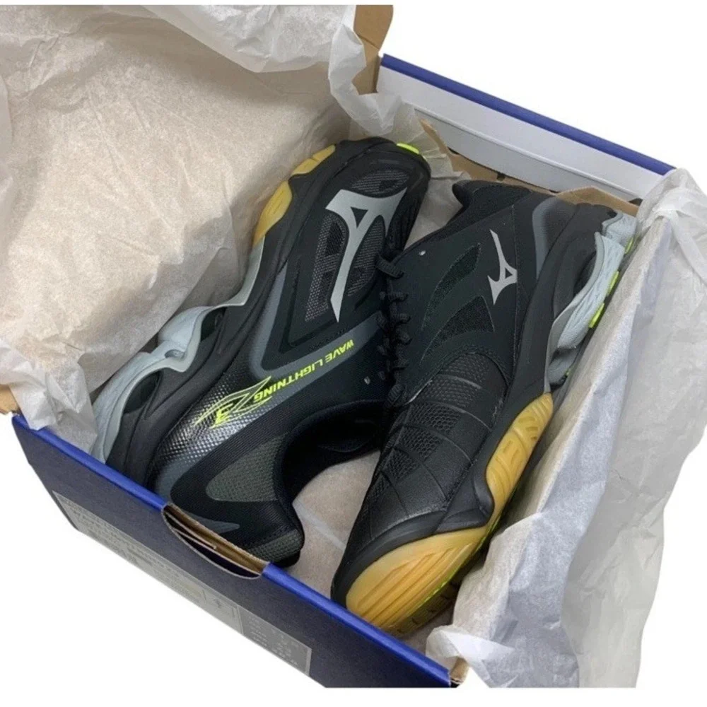 Mizuno WAVE LIGHTNING Z3 Women's NEW Volleyball Shoes Black Multiple Size 9.5